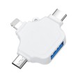 3in1 OTG Adapter USB 3.0 Weiß Bild 1